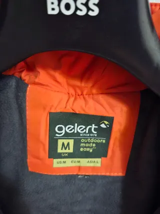 Cazadora polar naranja Gelert