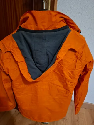 Cazadora polar naranja Gelert