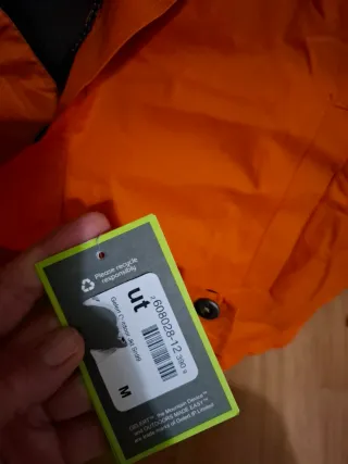 Cazadora polar naranja Gelert