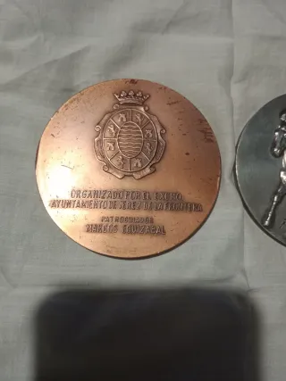 Lote 2 medallas conmemorativas JEREZ