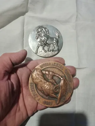 Lote 2 medallas conmemorativas JEREZ