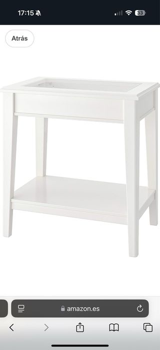 Mesa auxiliar LIATORP Ikea blanca