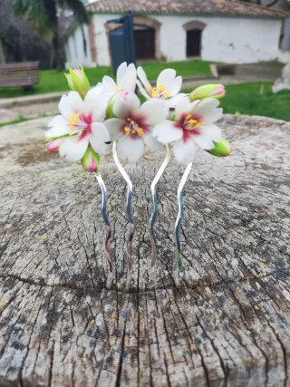 Tocado Flores Almendro