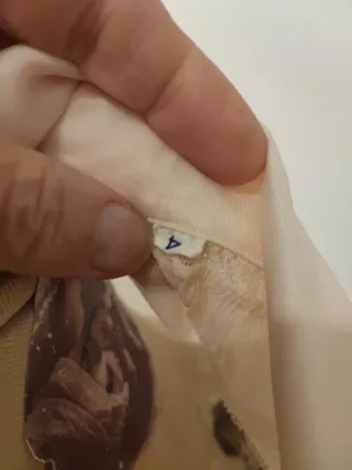 Camicia da notte anni '60 rosa pallido