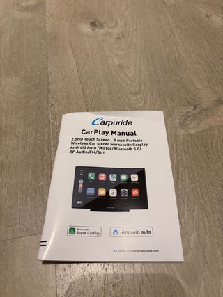 Navegador Carpuride 9 HD IPS