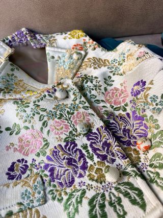 Traje niño Saraguell verde esmeralda