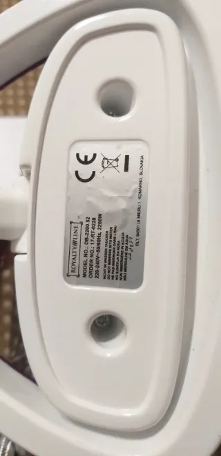 Plancha de vapor Royalty Line