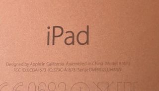 iPad Air Blanco para piezas.