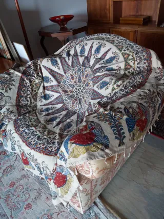 Tovaglia rotonda artigianato persiano