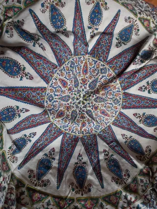 Tovaglia rotonda artigianato persiano