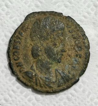 Lotto di 3 monete romane in bronzo/rame del basso impero