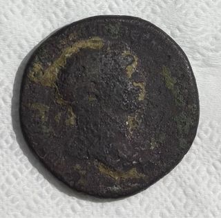 Lotto di 3 monete romane in bronzo/rame del basso impero