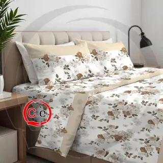 Completo Lenzuola 1 o 2 Posti Fantasia Floreale