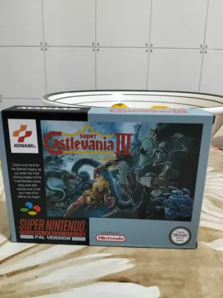 Super Castlevania III SNES PAL Repro