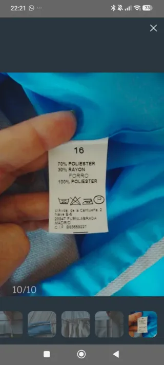 Traje marinero comunión Talla 16