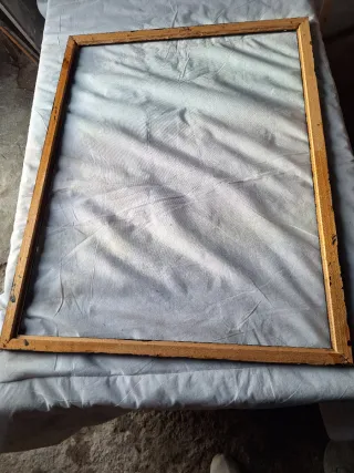 Lote de marcos de madera