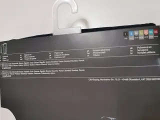 Pijama C&A Hombre Talla S Gris y Azul