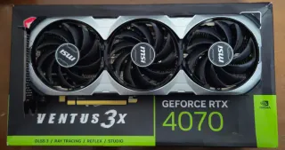 MSI GeForce RTX 4070 VENTUS 3X OC 12GB GDDR6X