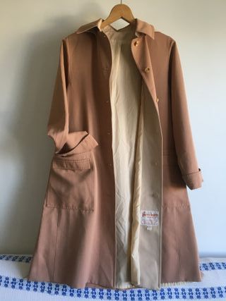 Gabardina Forecaster 70´s. Rosapalo Talla XXL