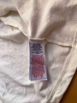 Chaqueta Nike con cremallera blanca XXL