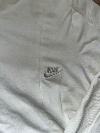 Chaqueta Nike con cremallera blanca XXL