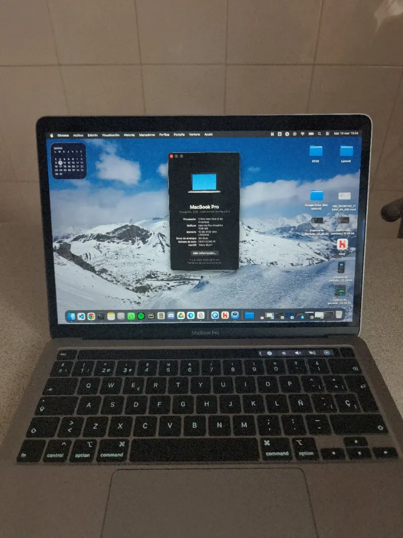 MacBook Pro 13 2020 Intel i5 16GB RAM