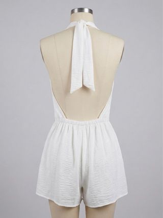 Mono corto blanco casual talla S/M