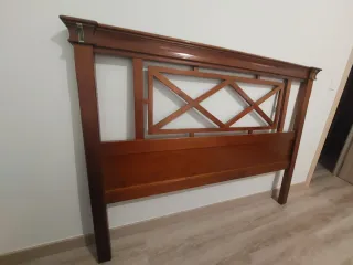 Cabecero de madera cerezo