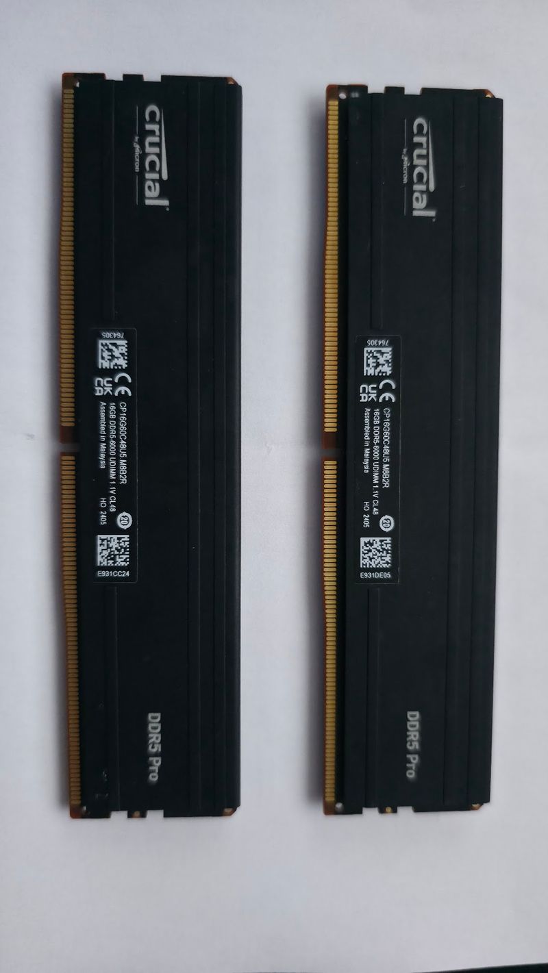 Crucial 32GB DDR5 6000MHz RAM afbeelding 2