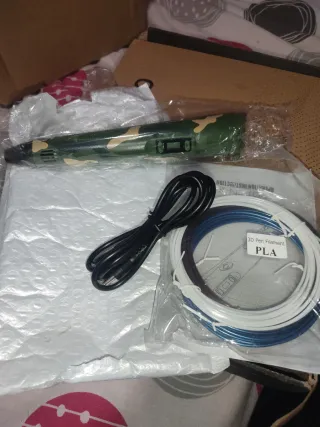 Lápiz 3D Camuflaje + Filamentos