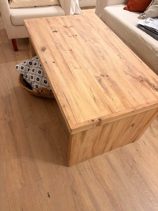Tavolo da centro in legno massello