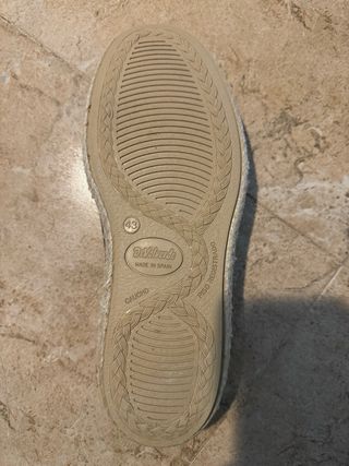 Alpargatas de señor