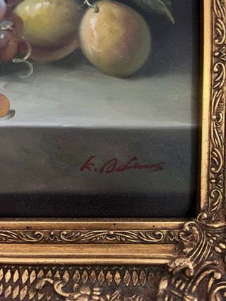 Cuadros de bodegon de uvas