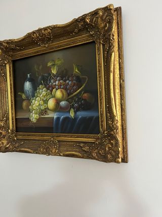 Cuadros de bodegon de uvas