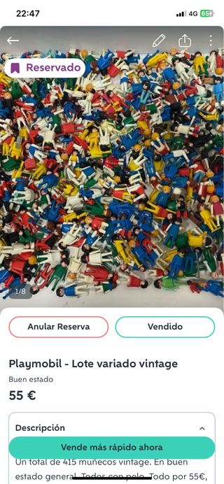 Playmobil - Lote despiece accesorios vintage