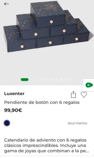 Calendario adviento de Joyas Luxenter