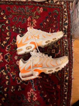 Scarpe Nike Air Max Plus Arancioni Bianche