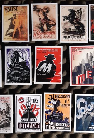 Lote 20 imanes cine mudo