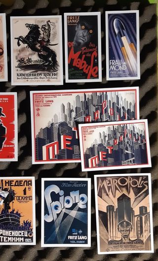 Lote 20 imanes cine mudo