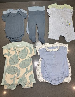 Lote Ropa Bebé Niño Talla 0-3 Meses