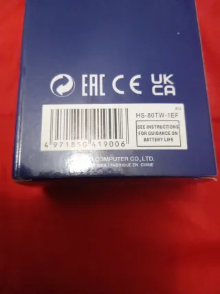 Cronómetro Casio HS-80TW