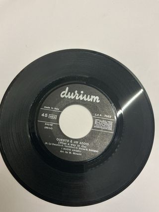 I Nuovi Angeli 45 giri - Il Momento Più Bello