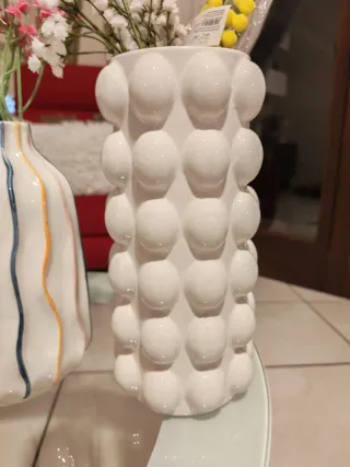 Coppia di vasi decorativi