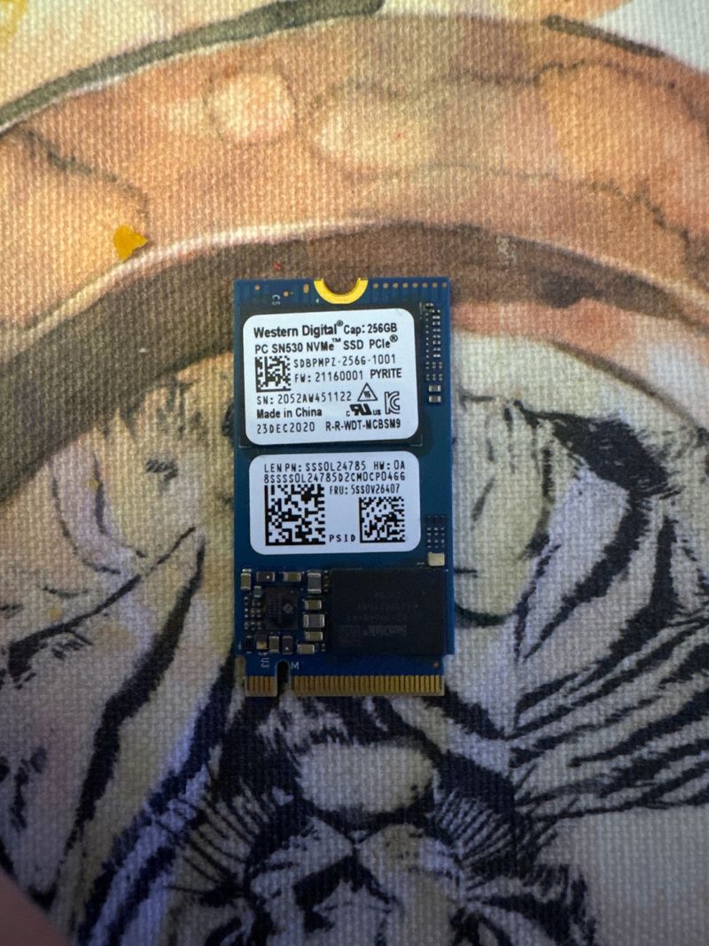 SSD M.2 NVMe 256GB Western Digital SN530