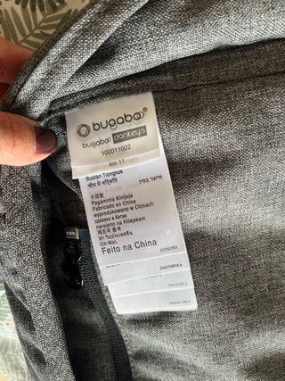 Cubrepies Bugaboo Donkey 5 Gris