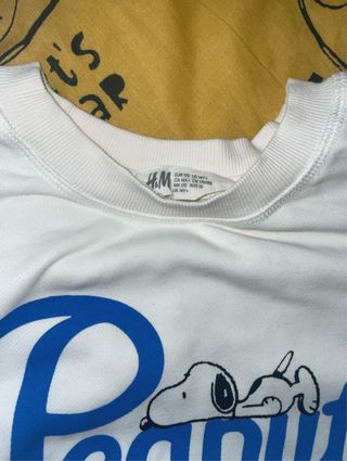 Sudadera Peanuts Snoopy H&M