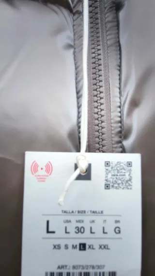 Anorak Zara talla L