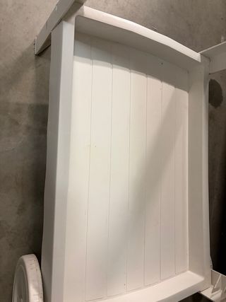 Carrito jardin resina