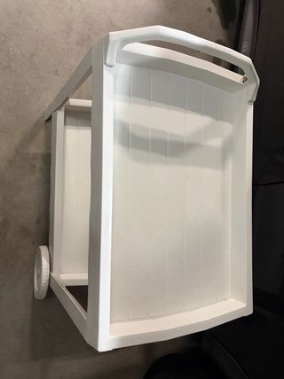 Carrito jardin resina