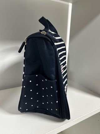 Neceser Rayas Azul y Blanco